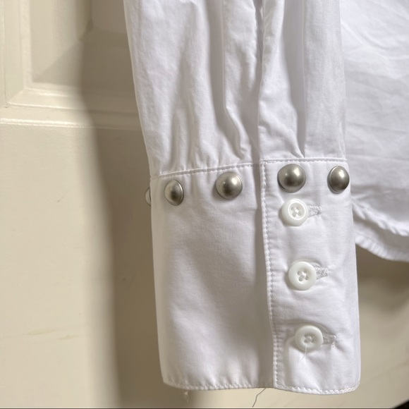 NSF Studded White Button Down - Picture 5 of 8